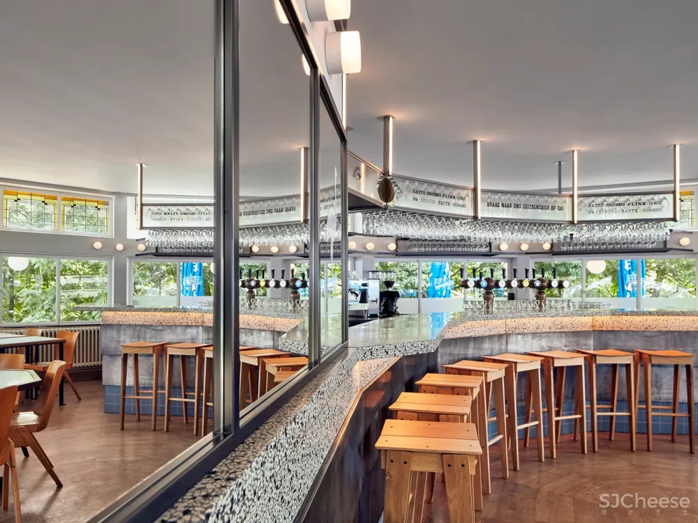 新作 | Studio Modijefsky:阿姆斯特丹 Blauwe Theehuis酒吧餐厅