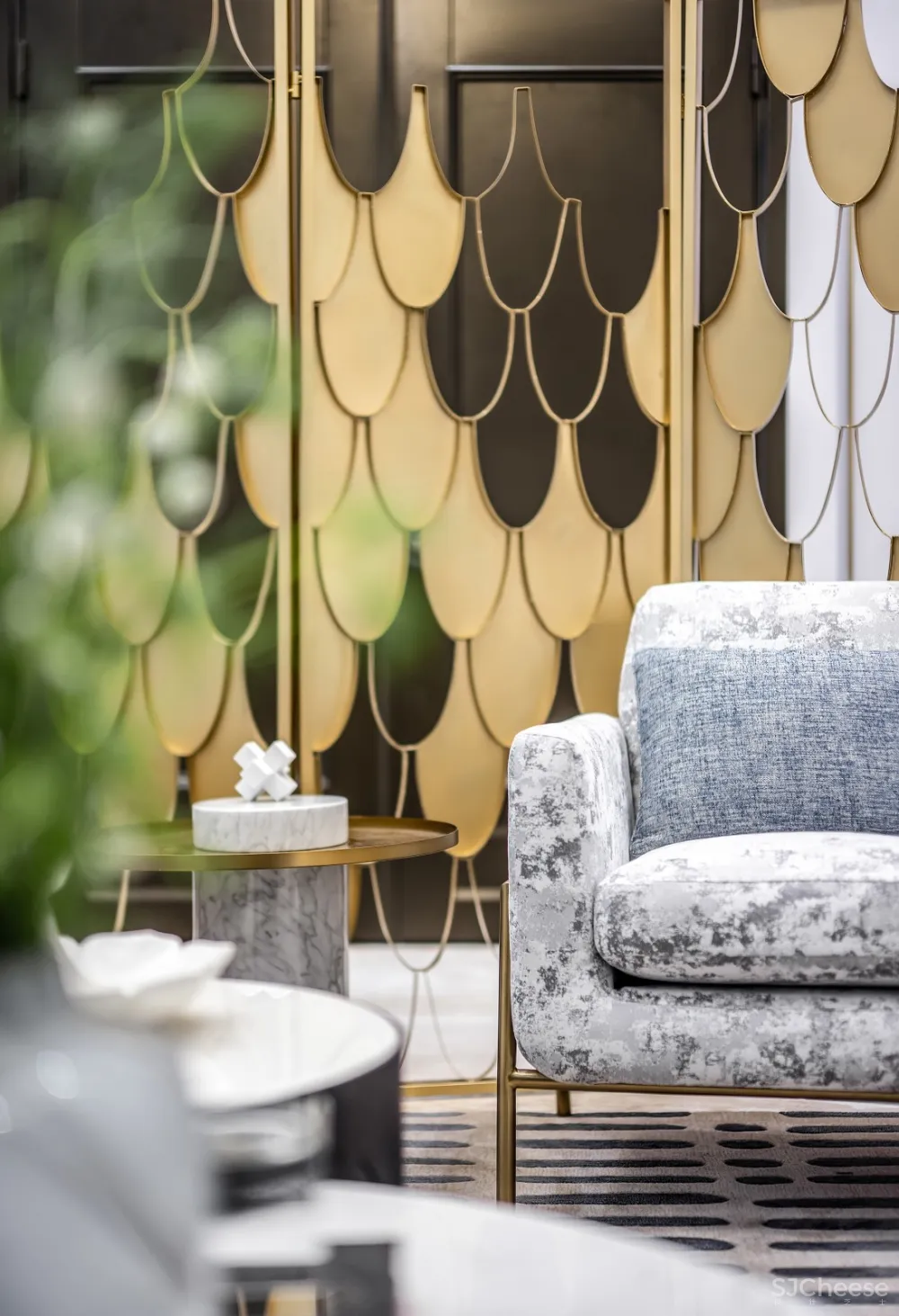 鸿艺源设计丨深圳壹方中心私宅:静雅新中式,风韵自清逸