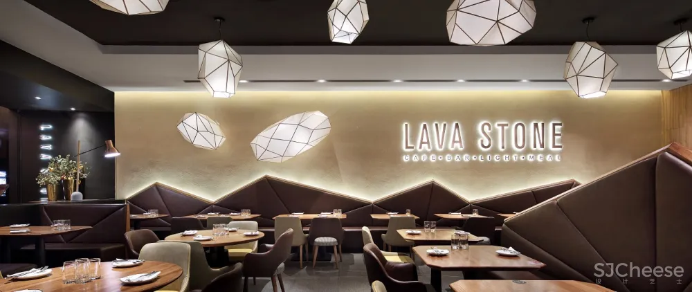 深圳餐饮空间【艺鼎新作】身处浮光里,沉心如原石