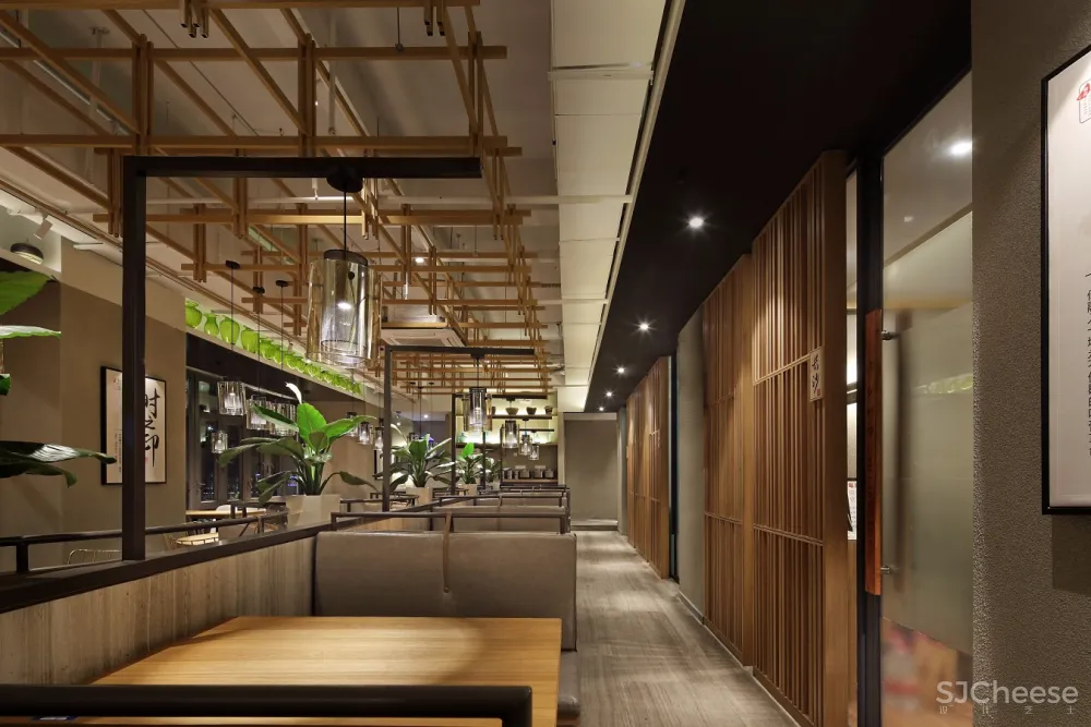 深圳市罗湖区餐厅空间设计,“艺鼎新作”,乡村馆,唤醒儿时对乡村的记忆