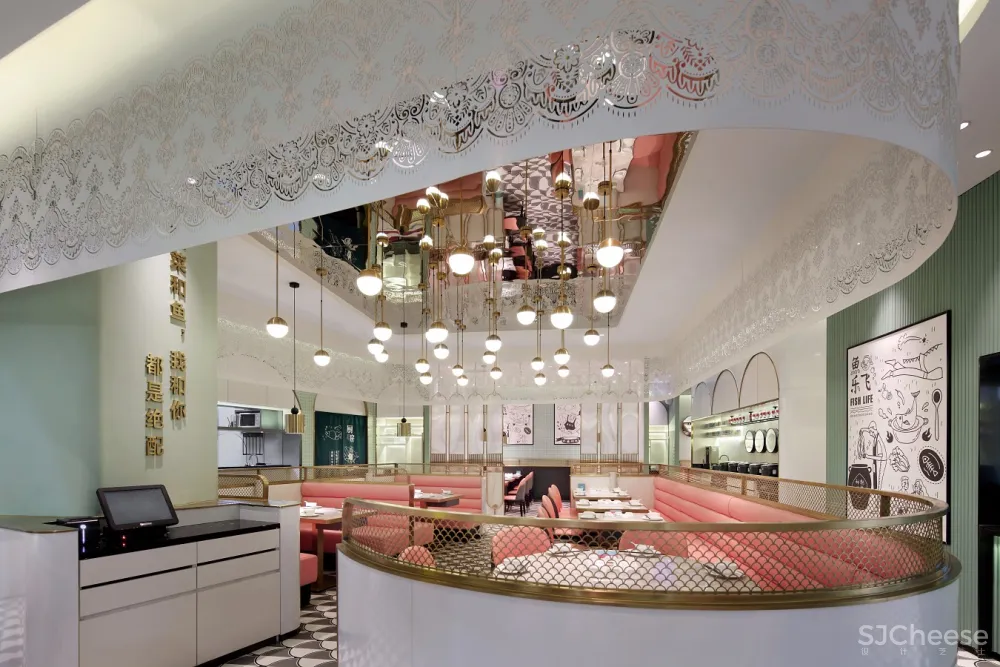 深圳餐饮空间设计,“艺鼎品牌全案”,鱼乐飞