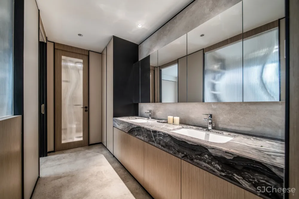 鸿艺源设计丨深圳壹方中心私宅:静雅新中式,风韵自清逸