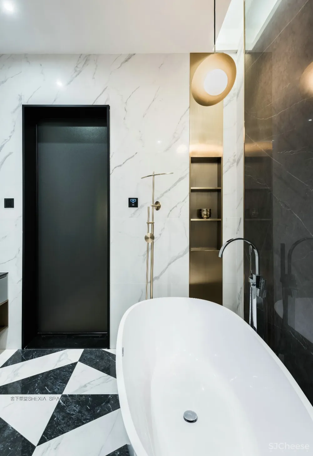 【宁洁设计作品 | 一半冷艳 · 一半迷红 】