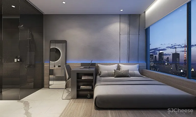 象内酒店设计 |“蜂窝”虽小,咫尺匠心