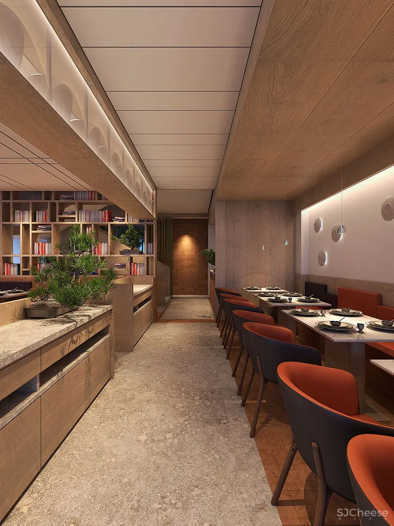 上海樸食四季餐厅设计