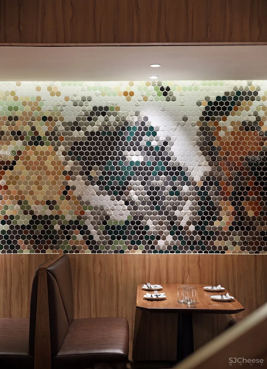 深圳餐饮空间【艺鼎新作】身处浮光里,沉心如原石