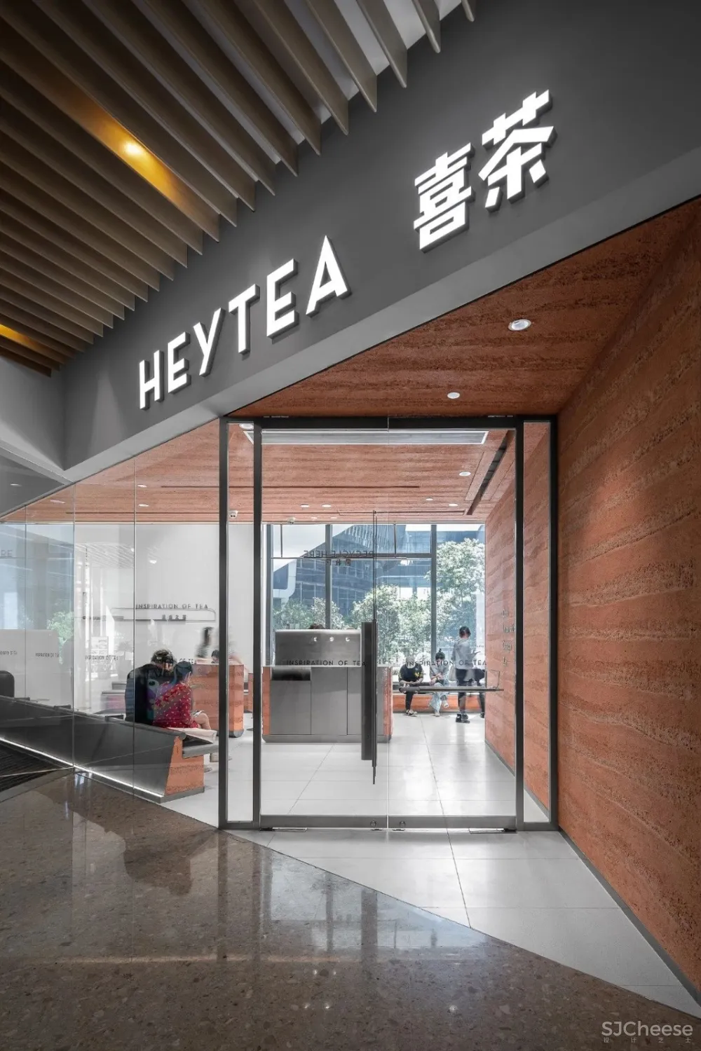 新作 | 喜茶新天地店：本土与传统，谁说做不出先锋与创新！