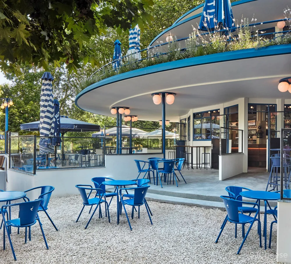 新作 | Studio Modijefsky:阿姆斯特丹 Blauwe Theehuis酒吧餐厅