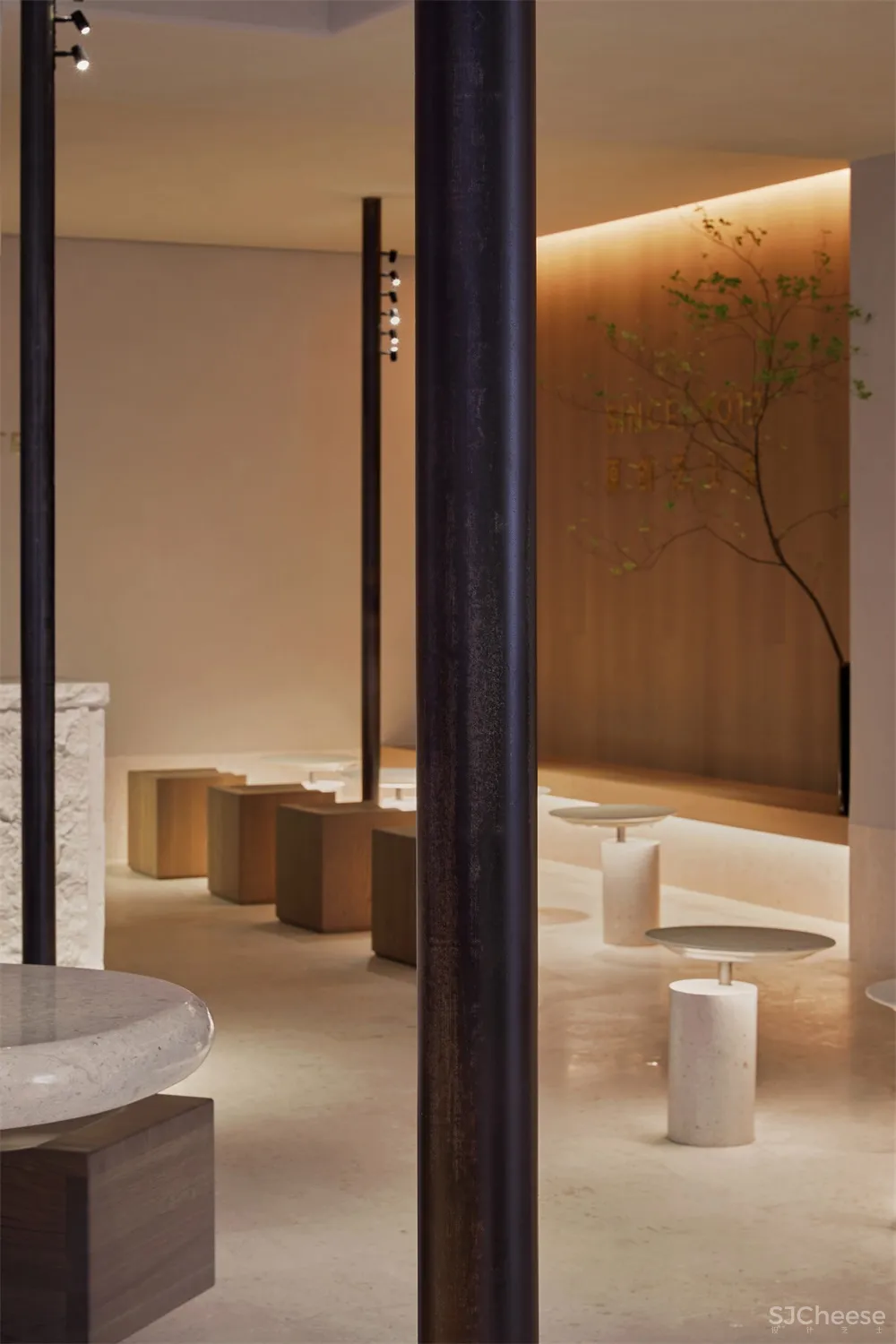 绽放设计 | 城市山水-喜茶厦门磐基名品中心店