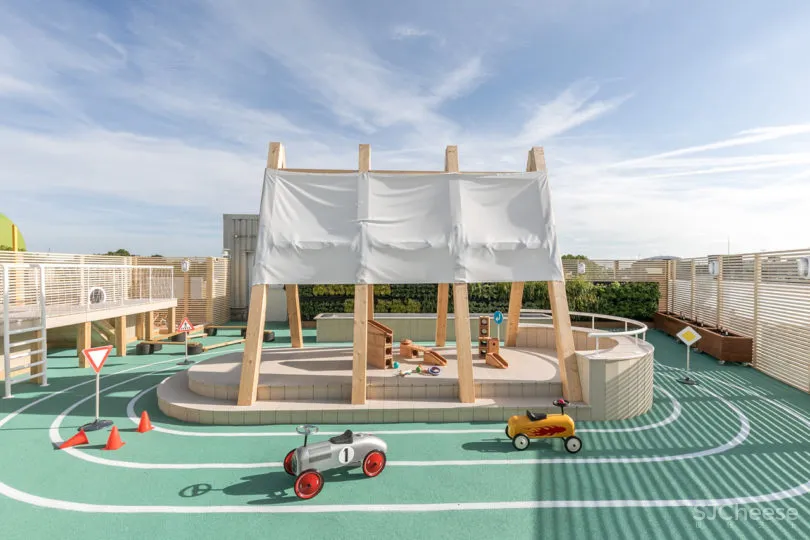 伦敦一家可以托儿的联合办公空间