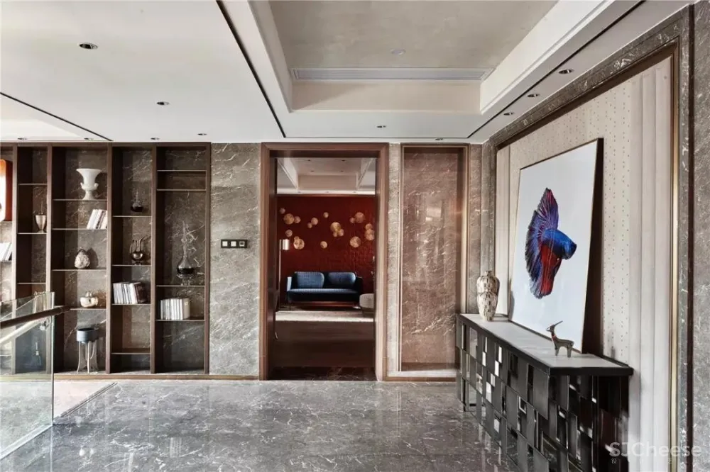 名仕汇设计 | 450㎡顶层复式的摩登与优雅!