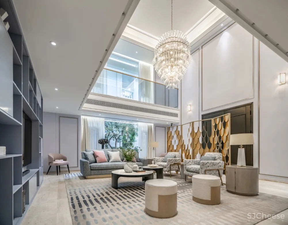 鸿艺源设计丨深圳壹方中心私宅:静雅新中式,风韵自清逸