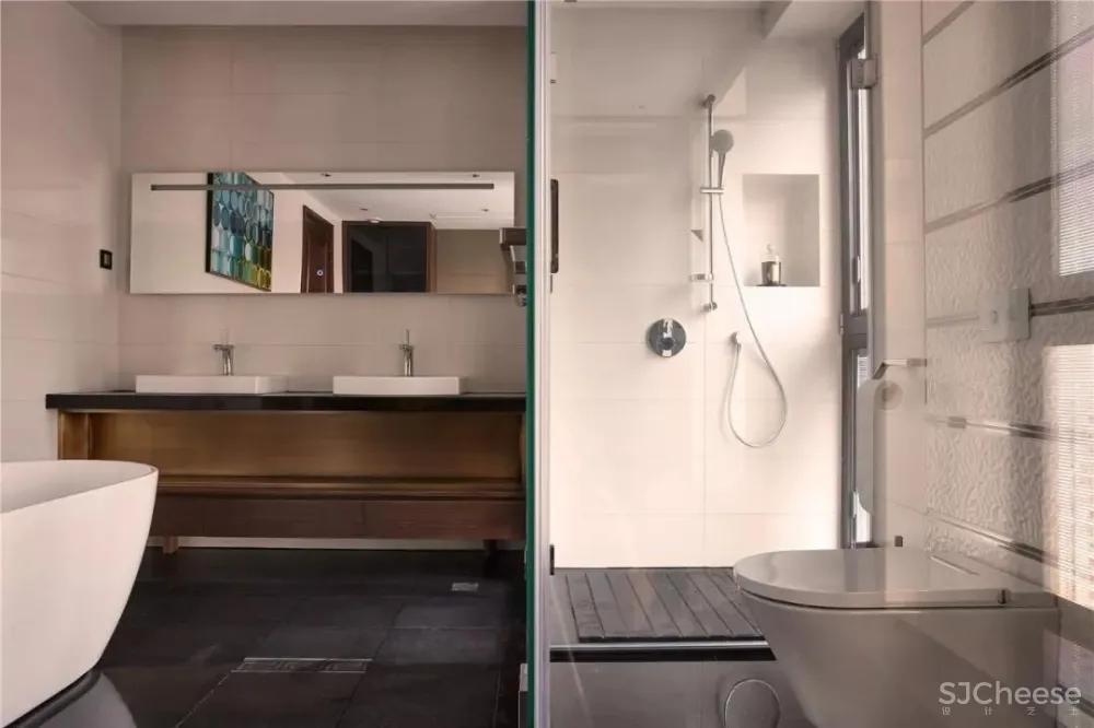 名仕汇设计 | 450㎡顶层复式的摩登与优雅!