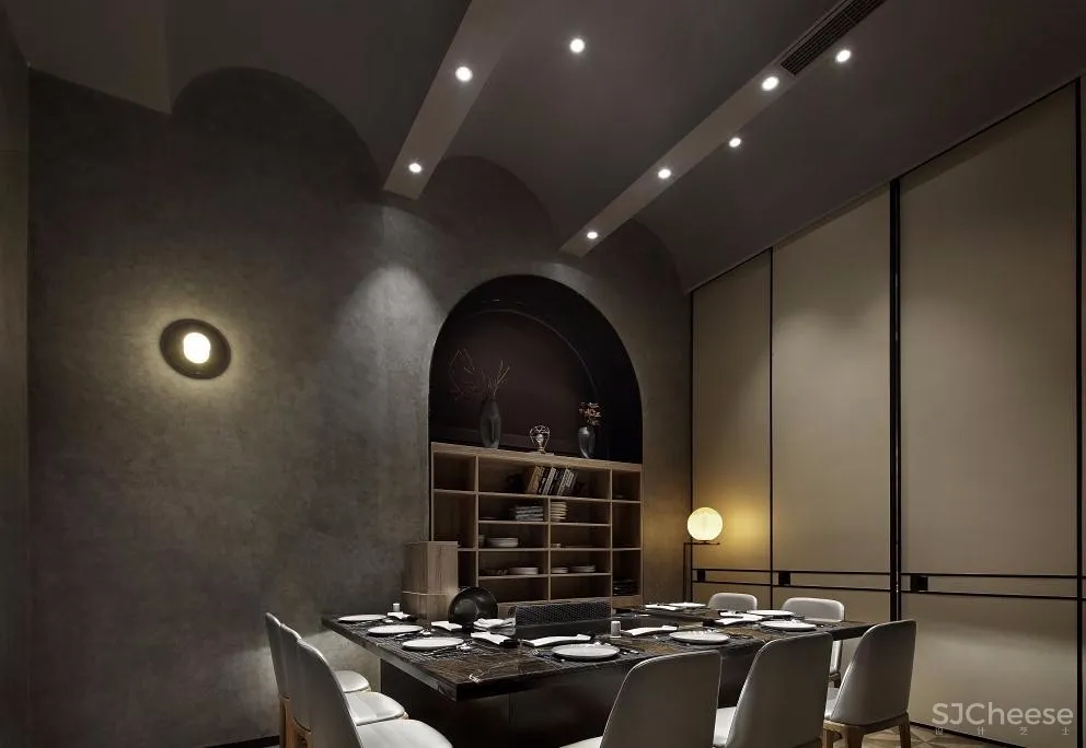餐饮空间设计，艺鼎新作，雅玛花式铁板烧