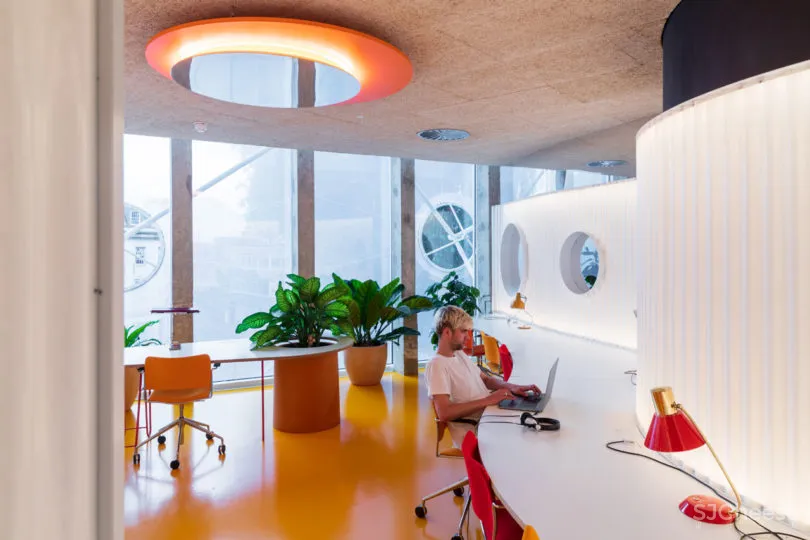 伦敦一家可以托儿的联合办公空间