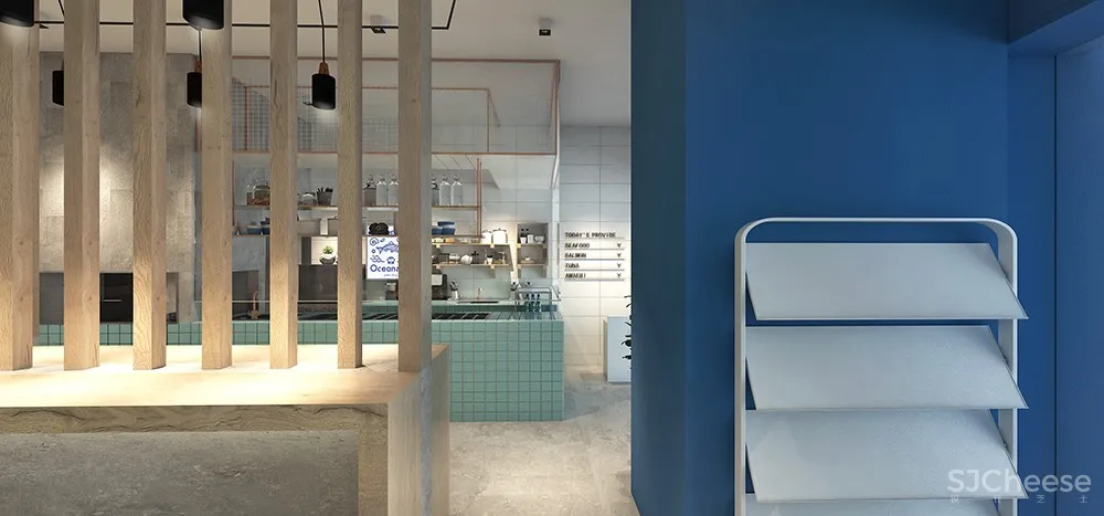 夏威夷风情的海滨轻食餐厅设计