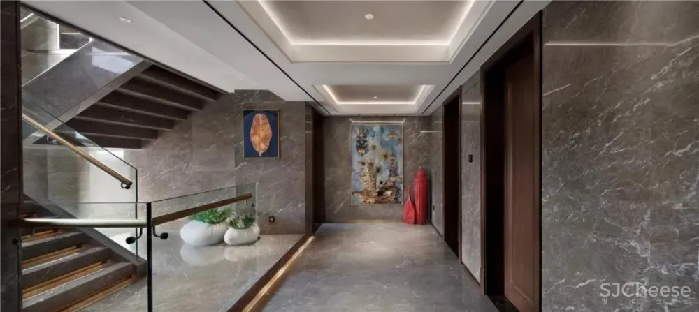 名仕汇设计 | 450㎡顶层复式的摩登与优雅!