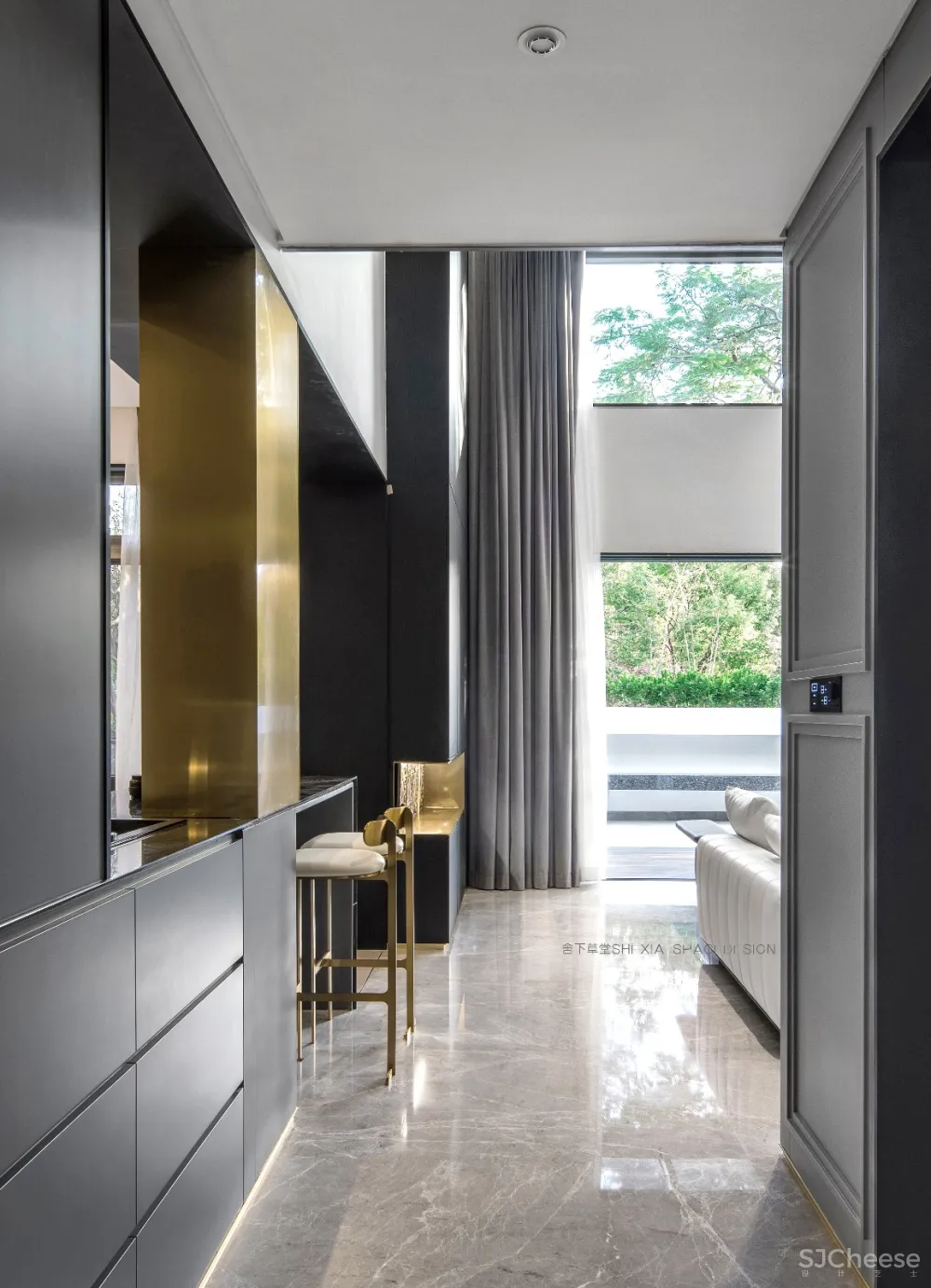 【宁洁设计作品 | 一半冷艳 · 一半迷红 】