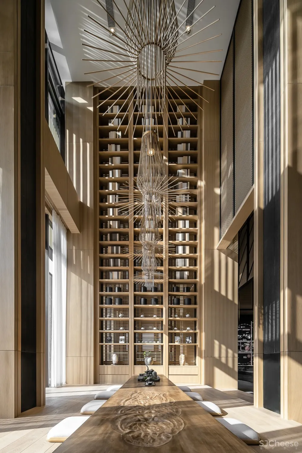 1050㎡东方文化基因营销中心设计，美与生活浑然天成！