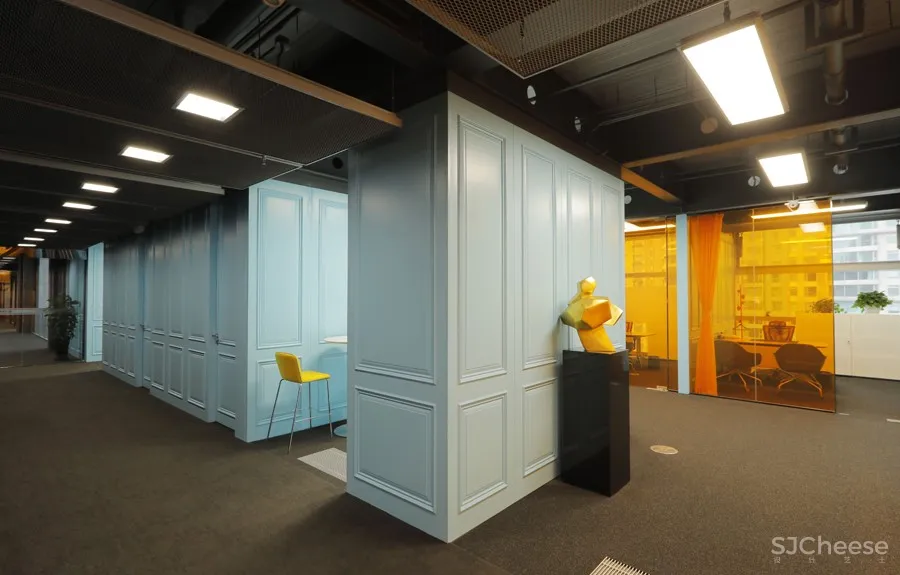 金融投资集团办公空间设计