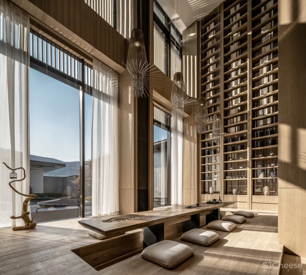 1050㎡东方文化基因营销中心设计，美与生活浑然天成！