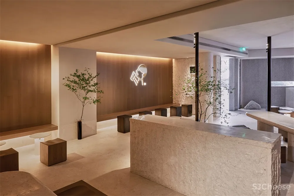 绽放设计 | 城市山水-喜茶厦门磐基名品中心店