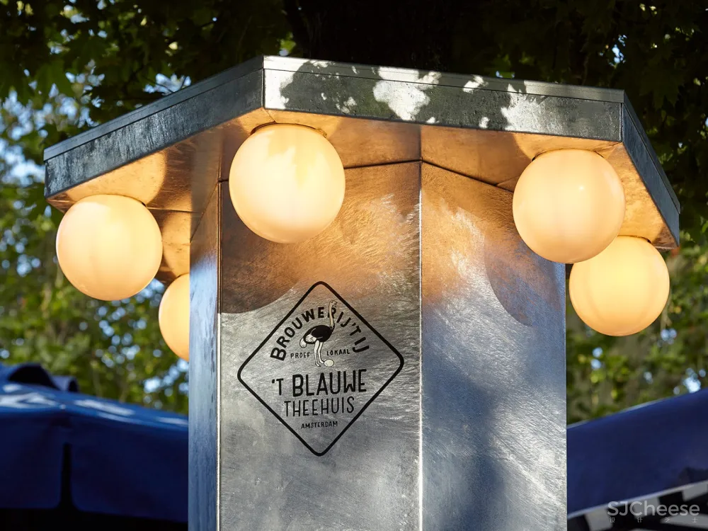 新作 | Studio Modijefsky:阿姆斯特丹 Blauwe Theehuis酒吧餐厅