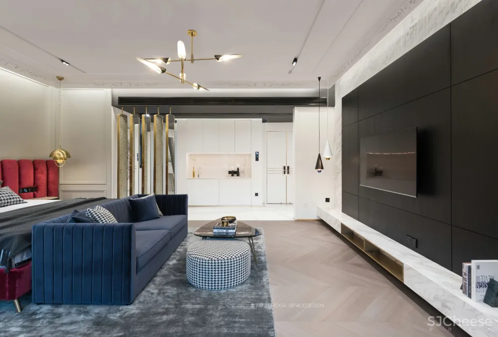 【宁洁设计作品 | 一半冷艳 · 一半迷红 】