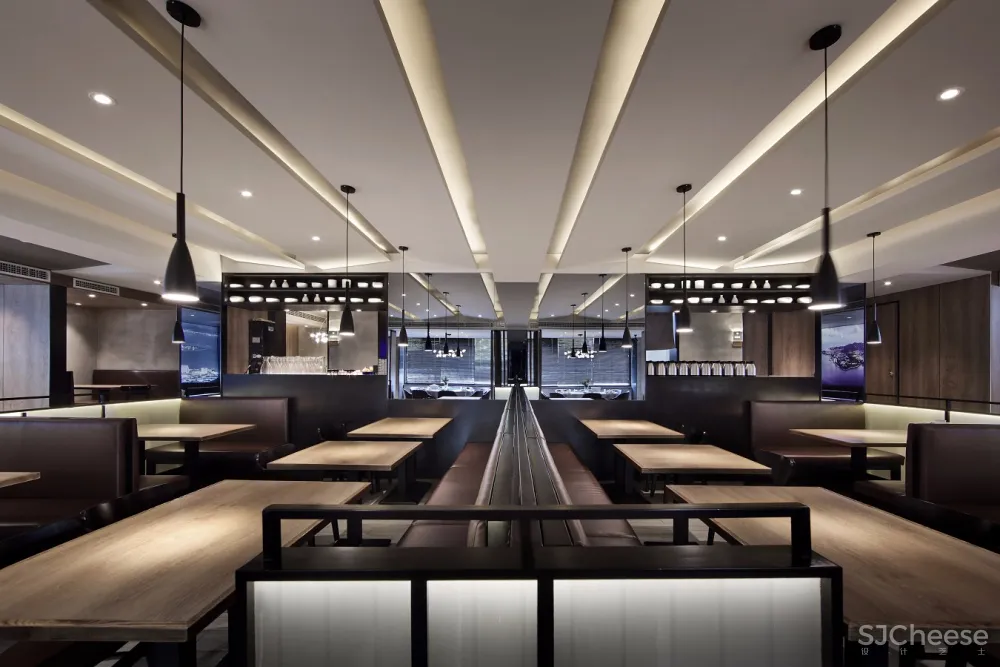 餐厅空间设计【艺鼎新作】晓升，一场撩拨情感的视觉与味觉的温馨体验