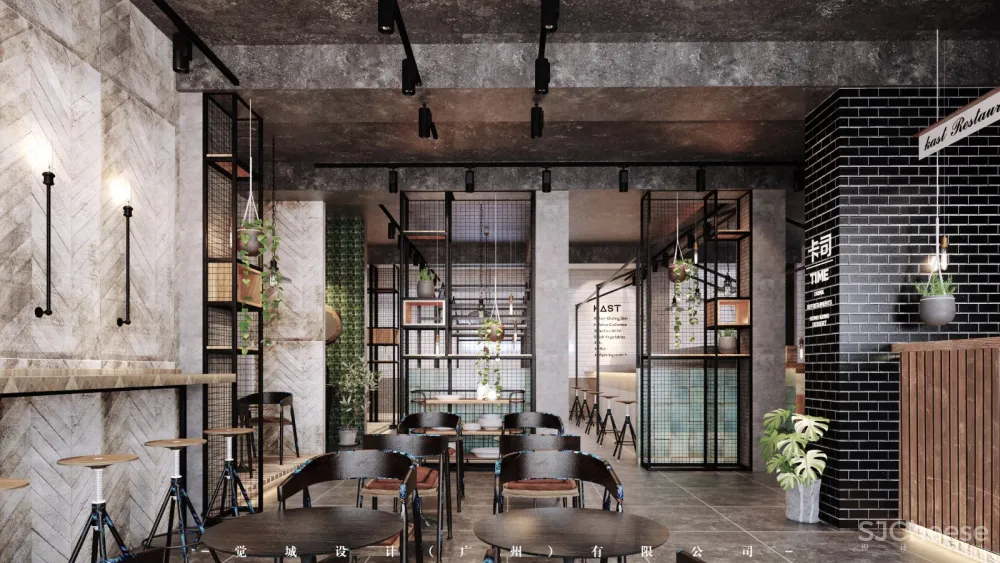 觉城设计:卡司(KAST)轻食餐饮空间