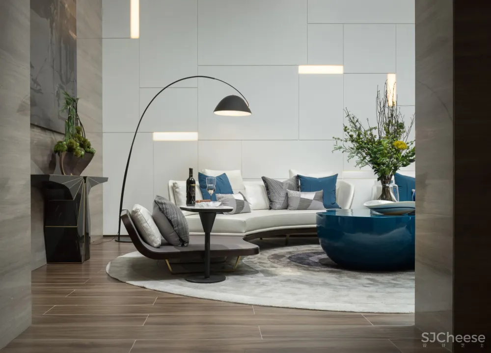 则灵艺术丨熙湖悦著353㎡跃层体验馆:趣味生活