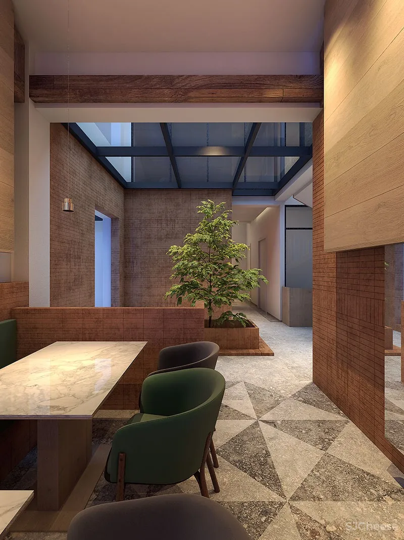 上海樸食四季餐厅设计