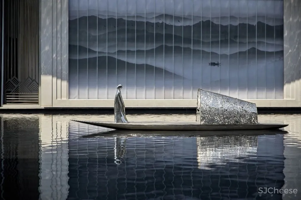 【集艾设计新作】3600㎡东方雅致宁波海语天下售楼中心