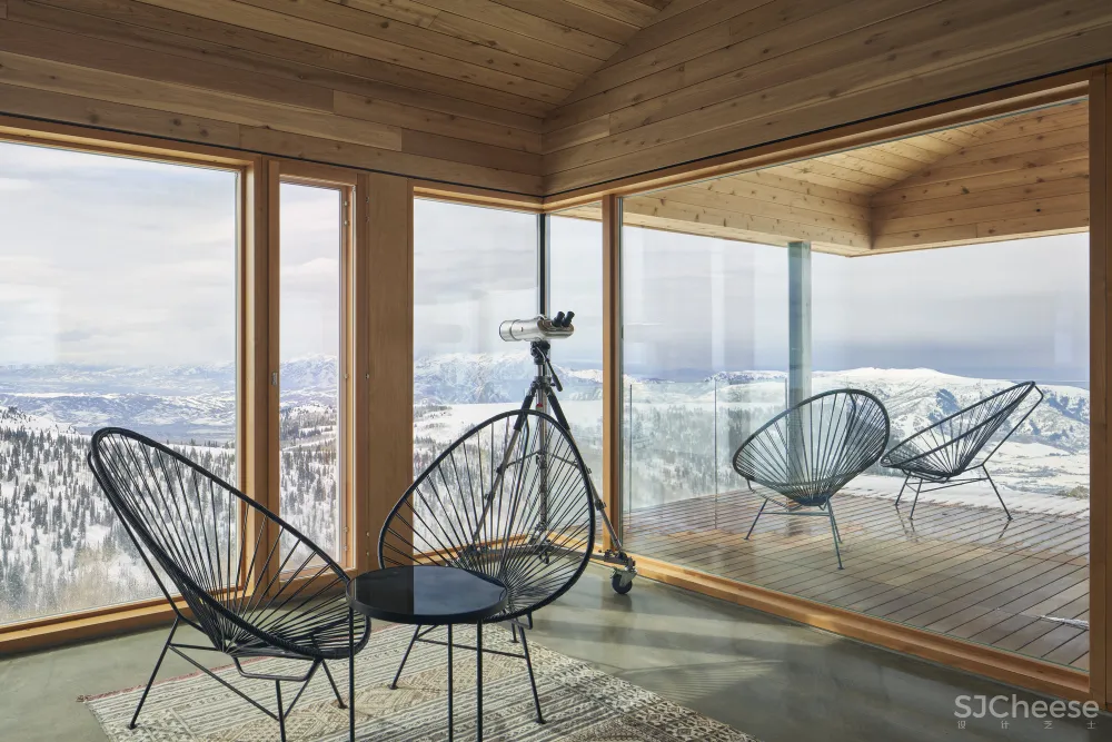 Brian MacKay-Lyons | 美国雪山上的小屋