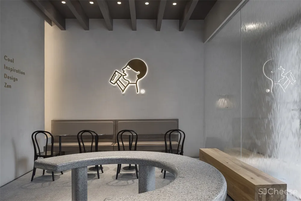 绽放设计 | 城市山水-喜茶南宁万象城店