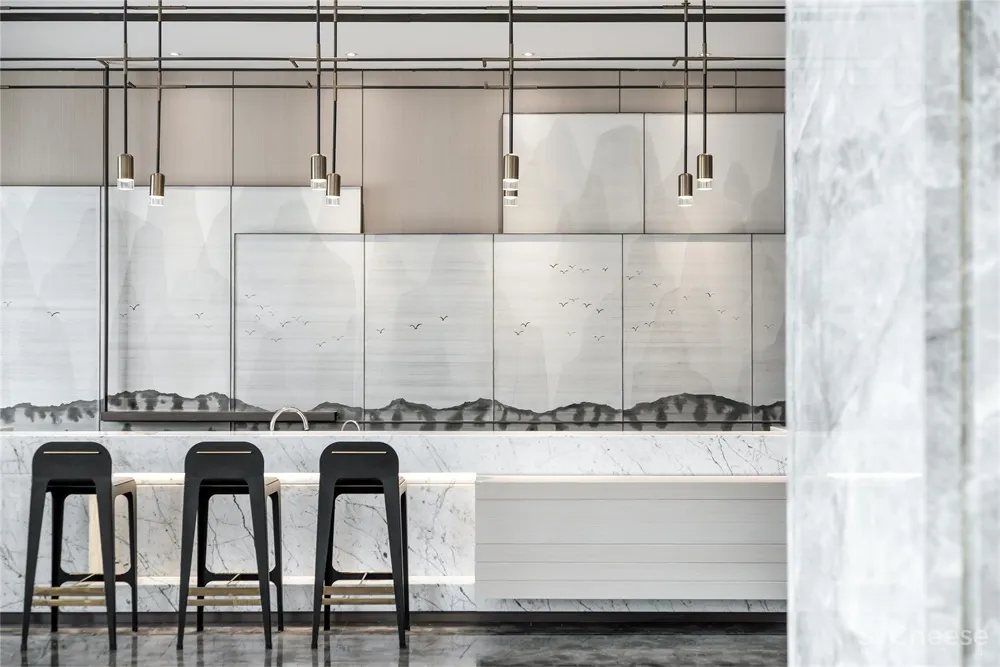 一然设计 | 一抹胭脂红,惊艳时光的唯美空间