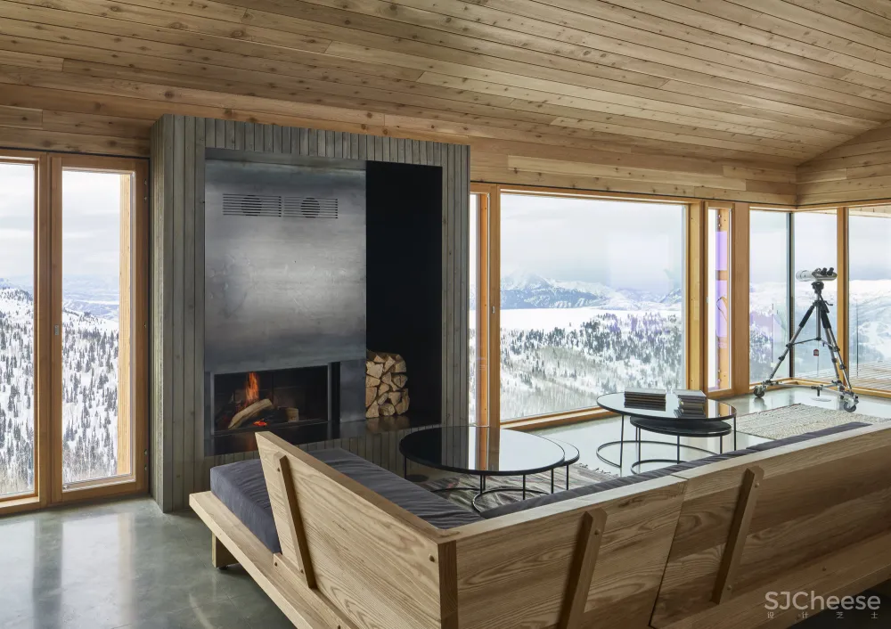 Brian MacKay-Lyons | 美国雪山上的小屋