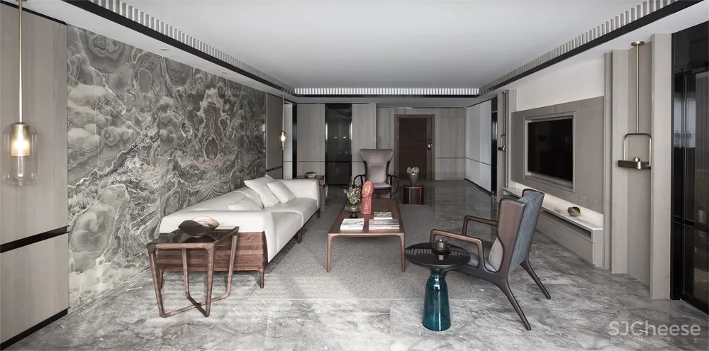 艾克建筑︱东方轻奢美学的城市住宅改造