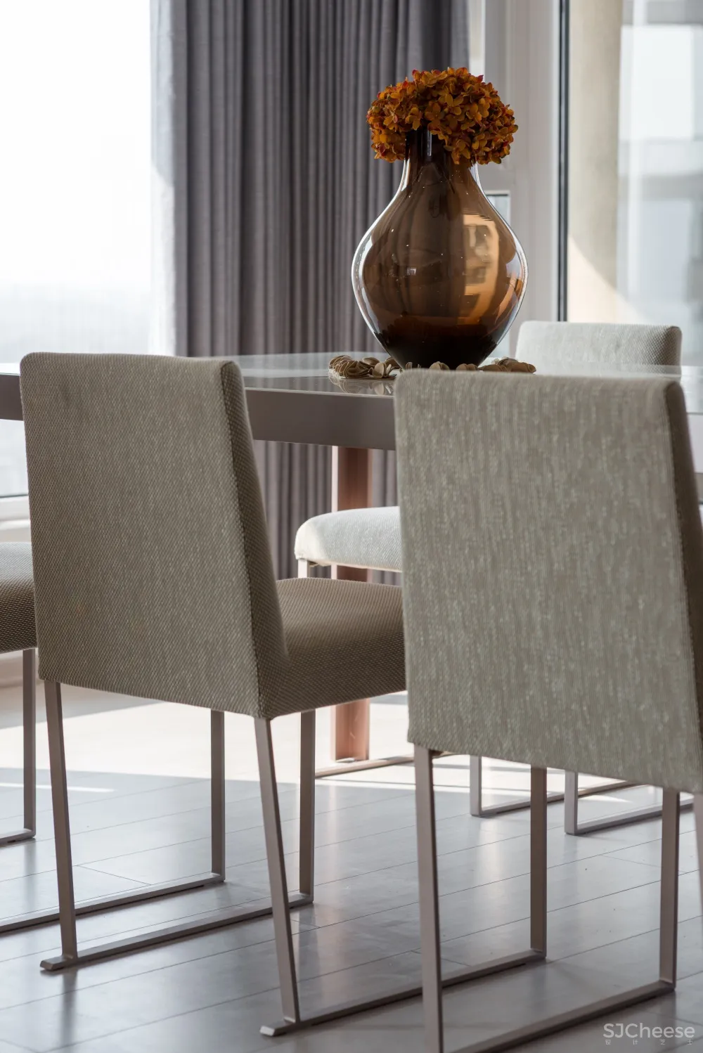 五德设计 | 成都麓山国际280平米大平层设计