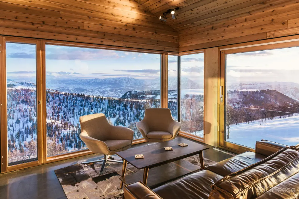 Brian MacKay-Lyons | 美国雪山上的小屋