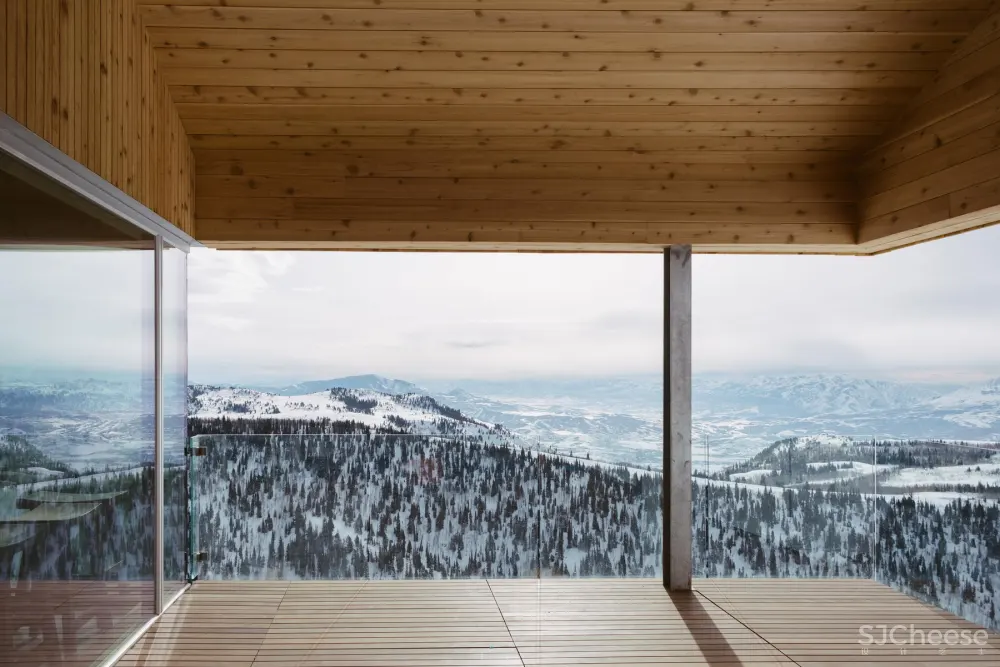 Brian MacKay-Lyons | 美国雪山上的小屋