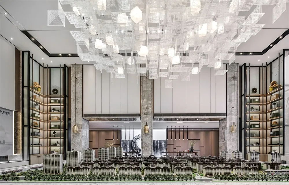 一然设计 | 一抹胭脂红,惊艳时光的唯美空间