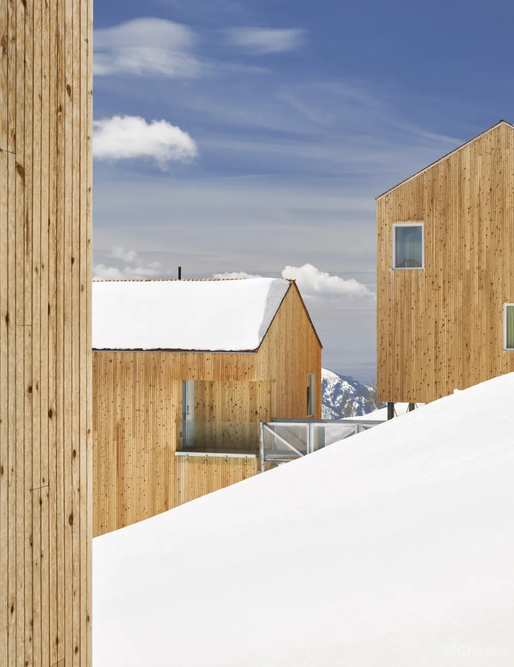 Brian MacKay-Lyons | 美国雪山上的小屋