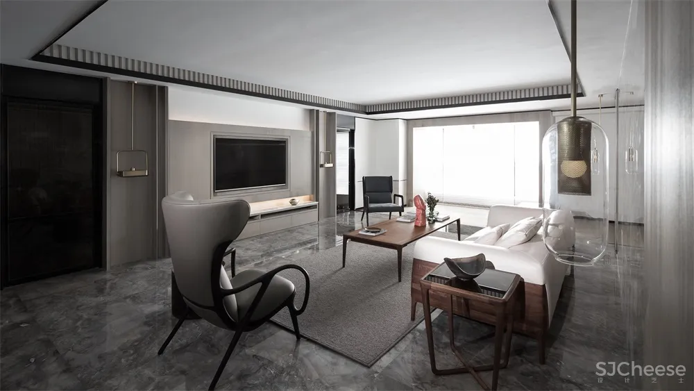 艾克建筑︱东方轻奢美学的城市住宅改造