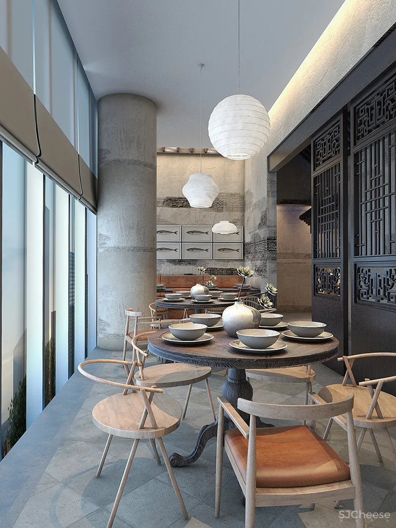 被现代社会遗忘的旧梦-主题餐厅设计