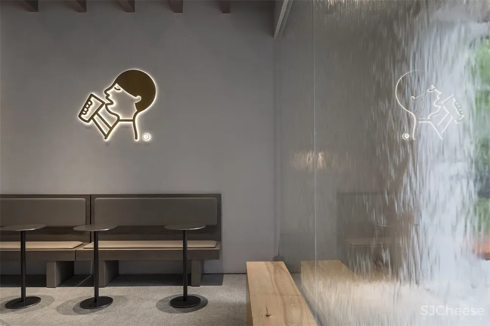 绽放设计 | 城市山水-喜茶南宁万象城店