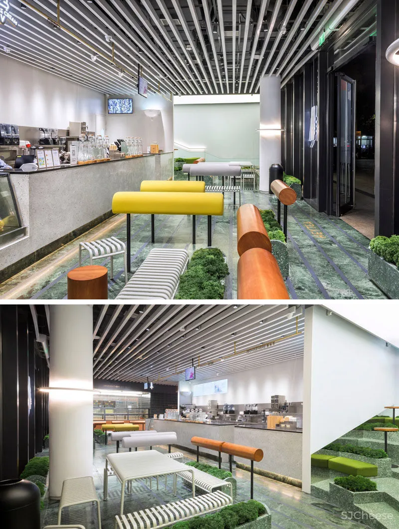 NOTArchitects | 杭州喜茶国大广场热麦店
