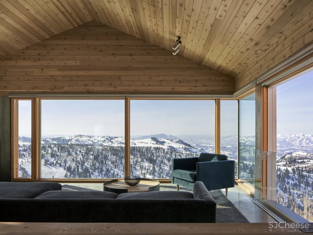 Brian MacKay-Lyons | 美国雪山上的小屋