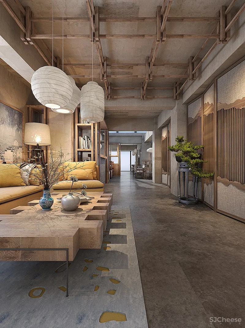 徽派设计接力中的“变”法-主题餐厅设计