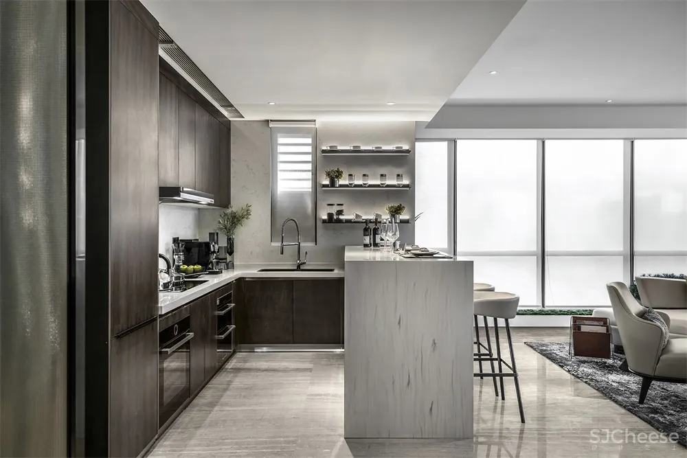 DHO国际设计丨京基御景峯总裁领馆样板房